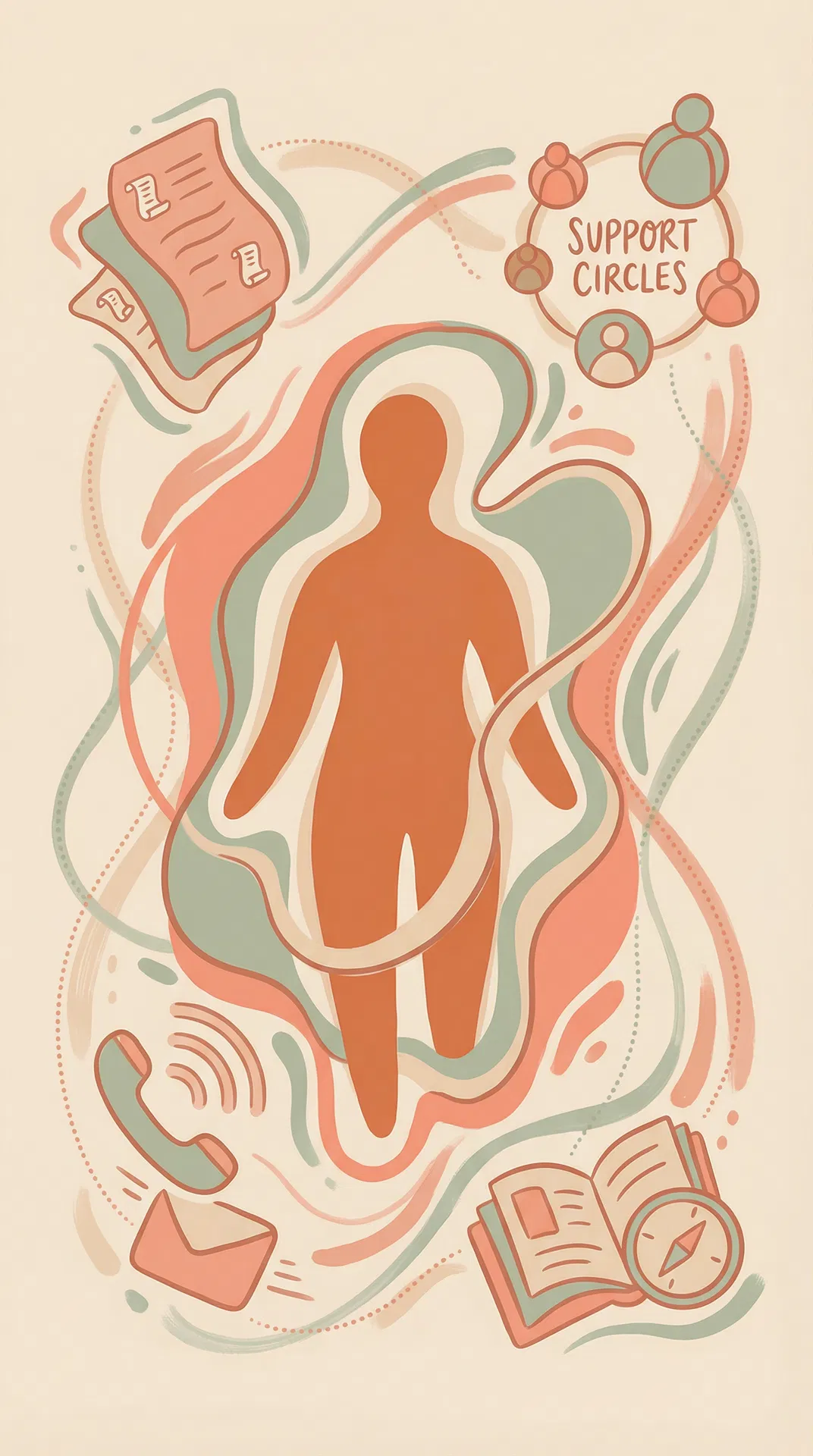 Ilustración Guía para Cuidadores